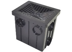 CAIXA AGUA PLUVIAL PRETA PVC - MALLTON