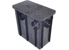 CAIXA GORDURA PRETA PVC - MALLTON