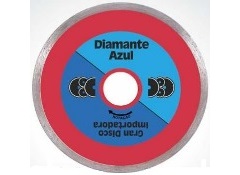 DISCO PORCELANATO LISO EXTRA FINO 110MM - DIAMANTE AZUL