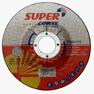 DISCO DESBASTE FERRO 4.5 X 1/4 X 7/8" - SUPER