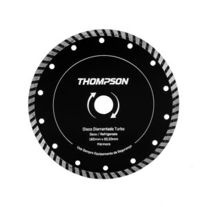 DISCO PEDRA TURBO SECO 4" 110MM - THOMPSON