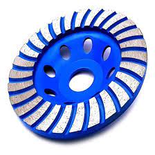 DISCO DESBASTE CONCRETO 4" 105MM - DIAMANTE AZUL