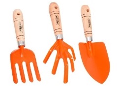 KIT JARDINAGEM 3 PECAS METALICAS - TRAMONTINA